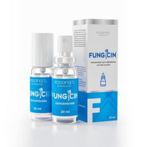 Концентрат для обработки ногтей и кожи «FUNGICIN»